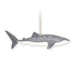 Whale Shark Christmas Ornament made from 1/8 inch birch wood