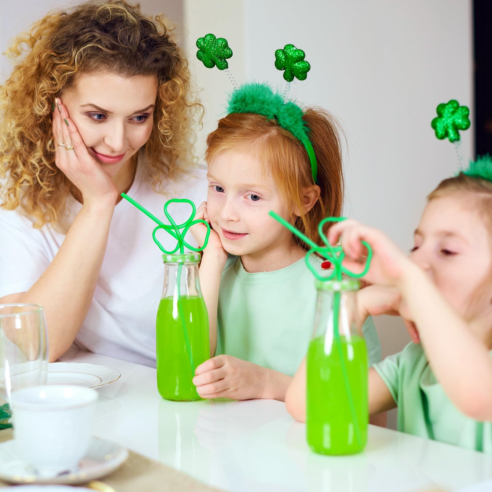 Whaline reusable plastic straw pack for crafts and parties