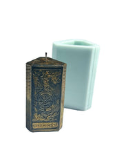 Wheel of Fortune silicone candle mold for tarot themed candles