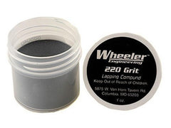 Wheeler bore lapping compound 220 grit 1 oz jar