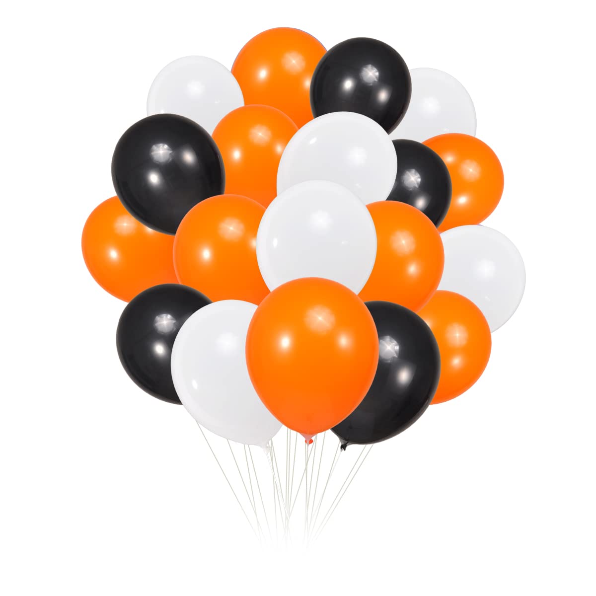 White 12 inch latex balloons 100 pieces