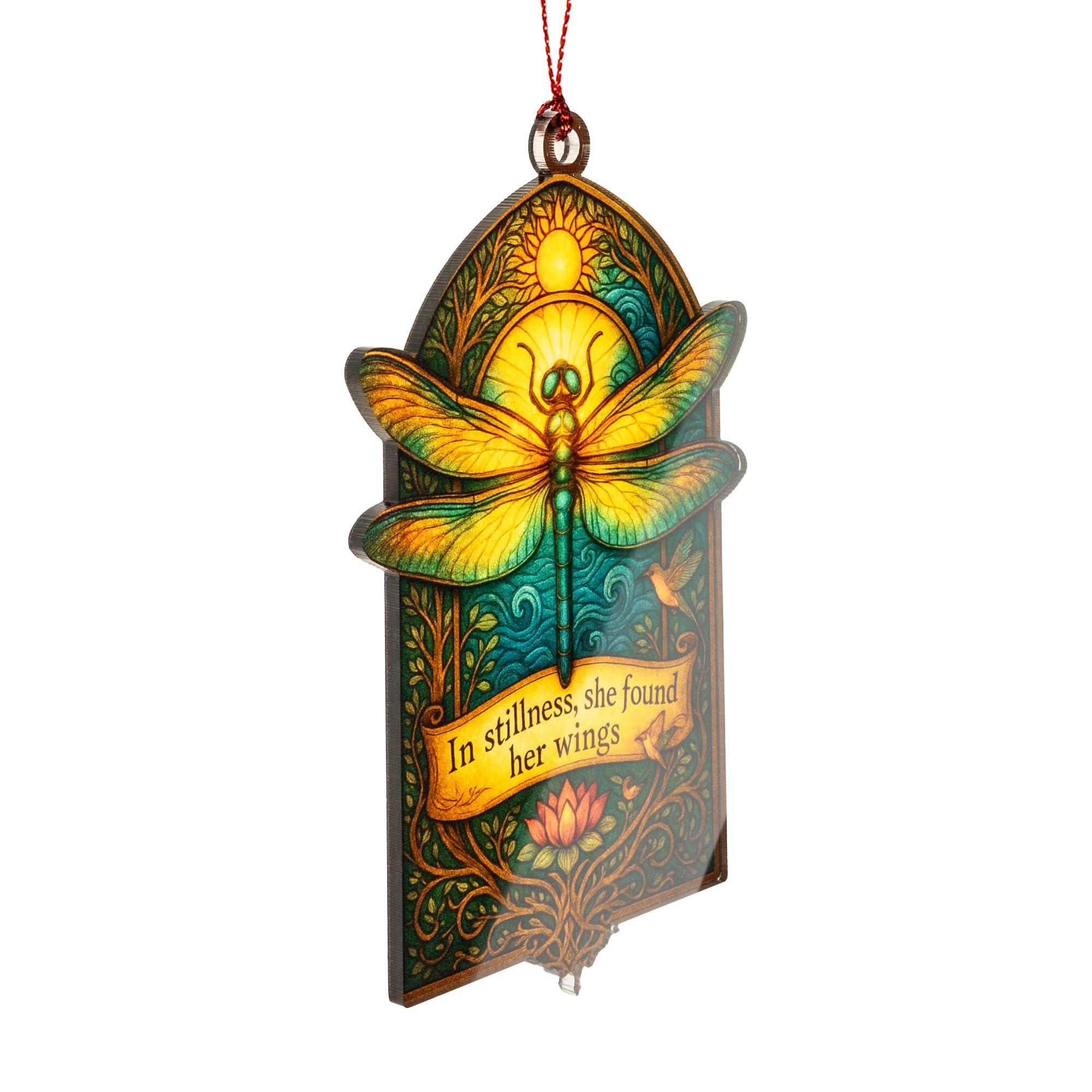 Dagonfly ornament ready to gift packaging