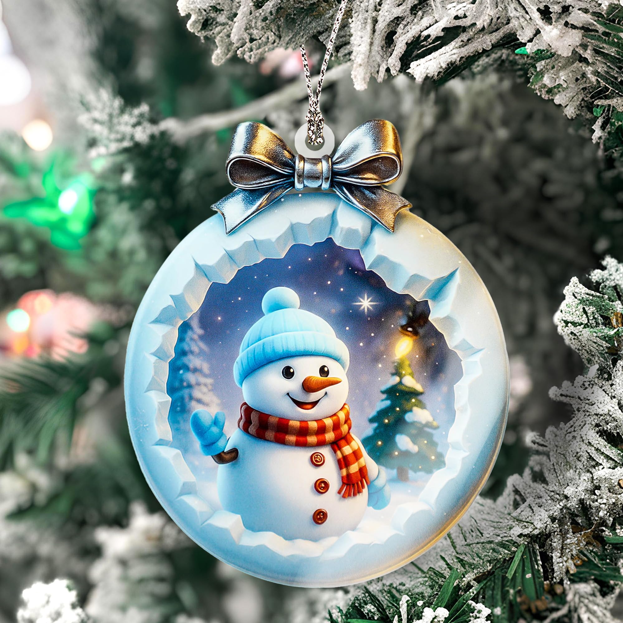 White Elephant Gifts ornament snowman gift idea