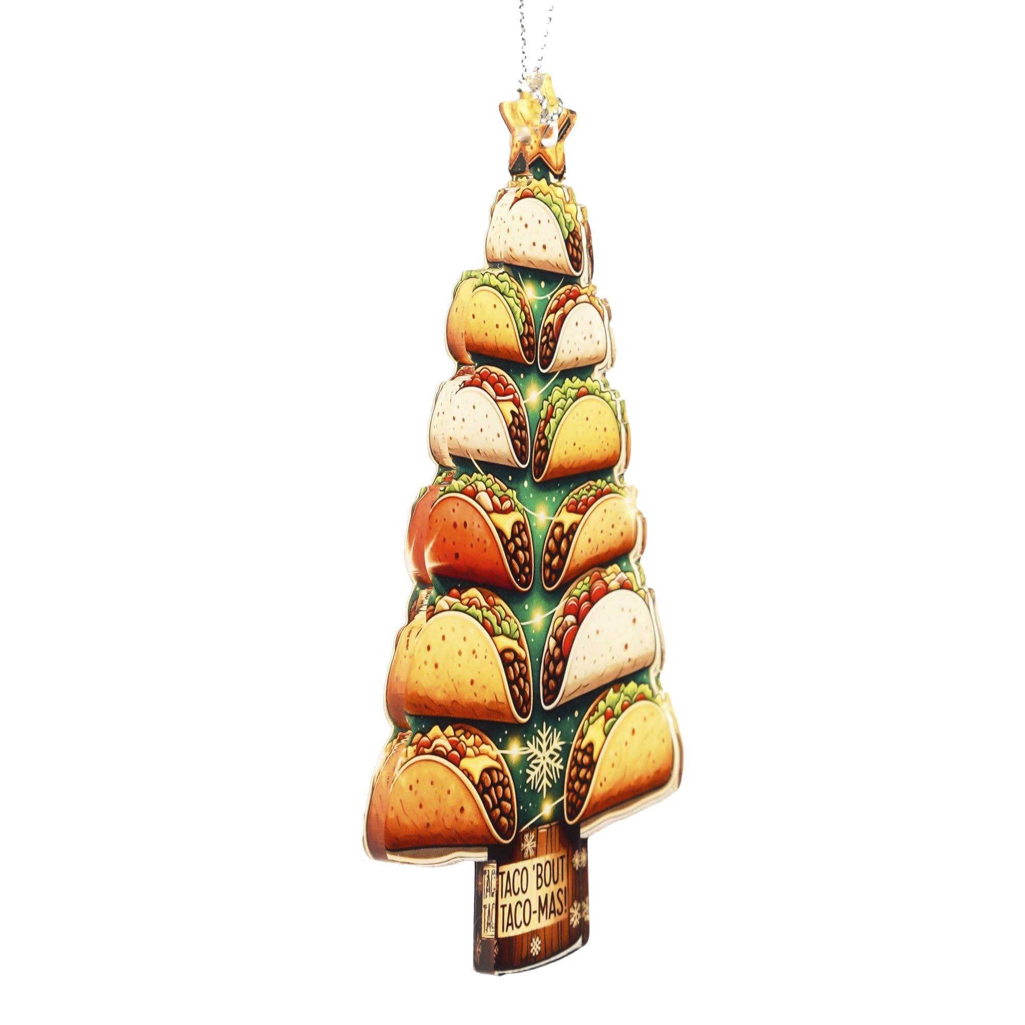 White Elephant Gifts themed Xmas ornament