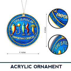 White elephant gifts ornament packaged with story card