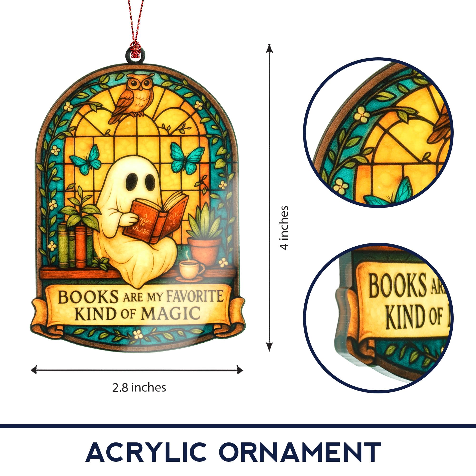 White Elephant Gifts ornament with elegant presentation
