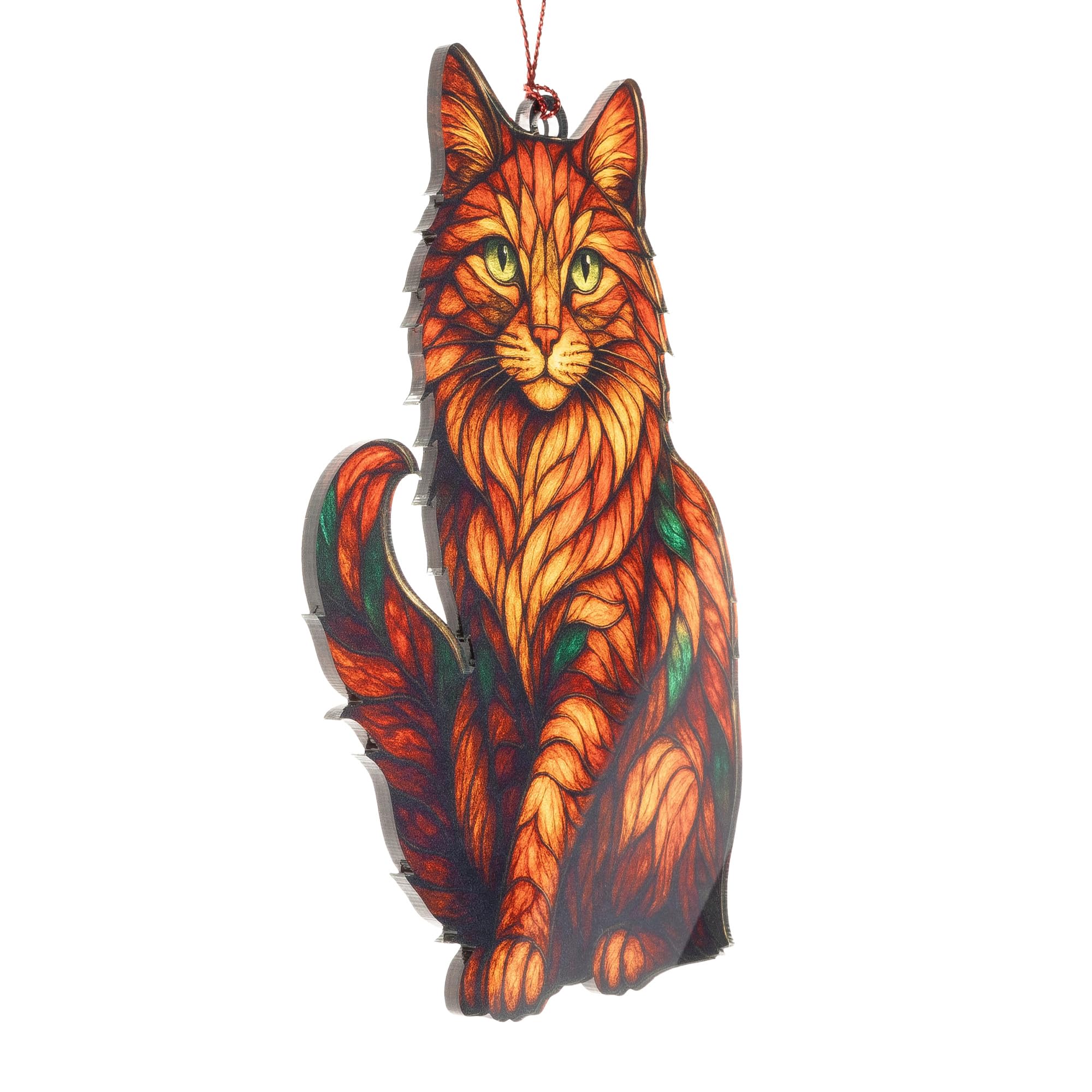 White Elephant Gifts Maine Coon Ornament packaging