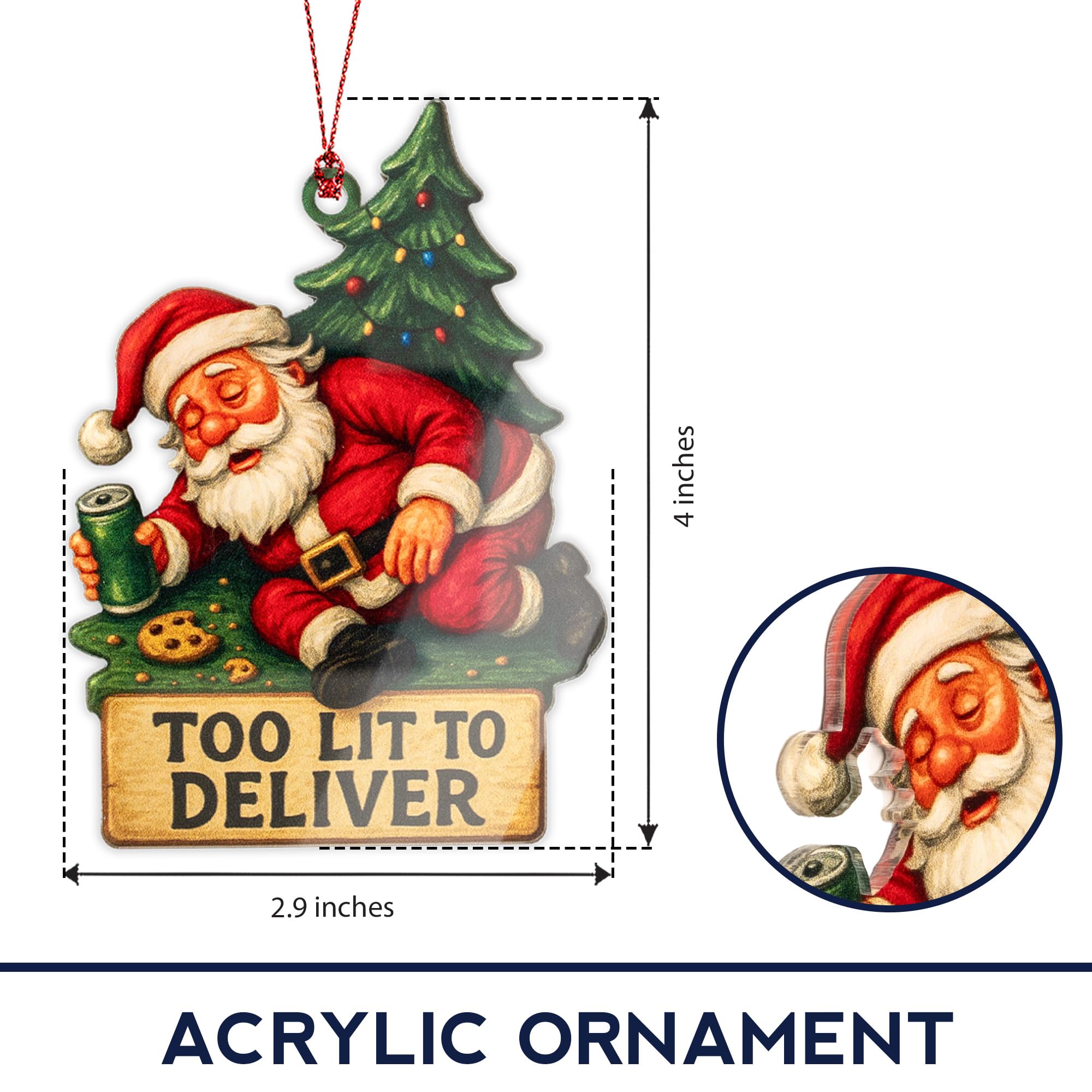 White Elephant ornament on display