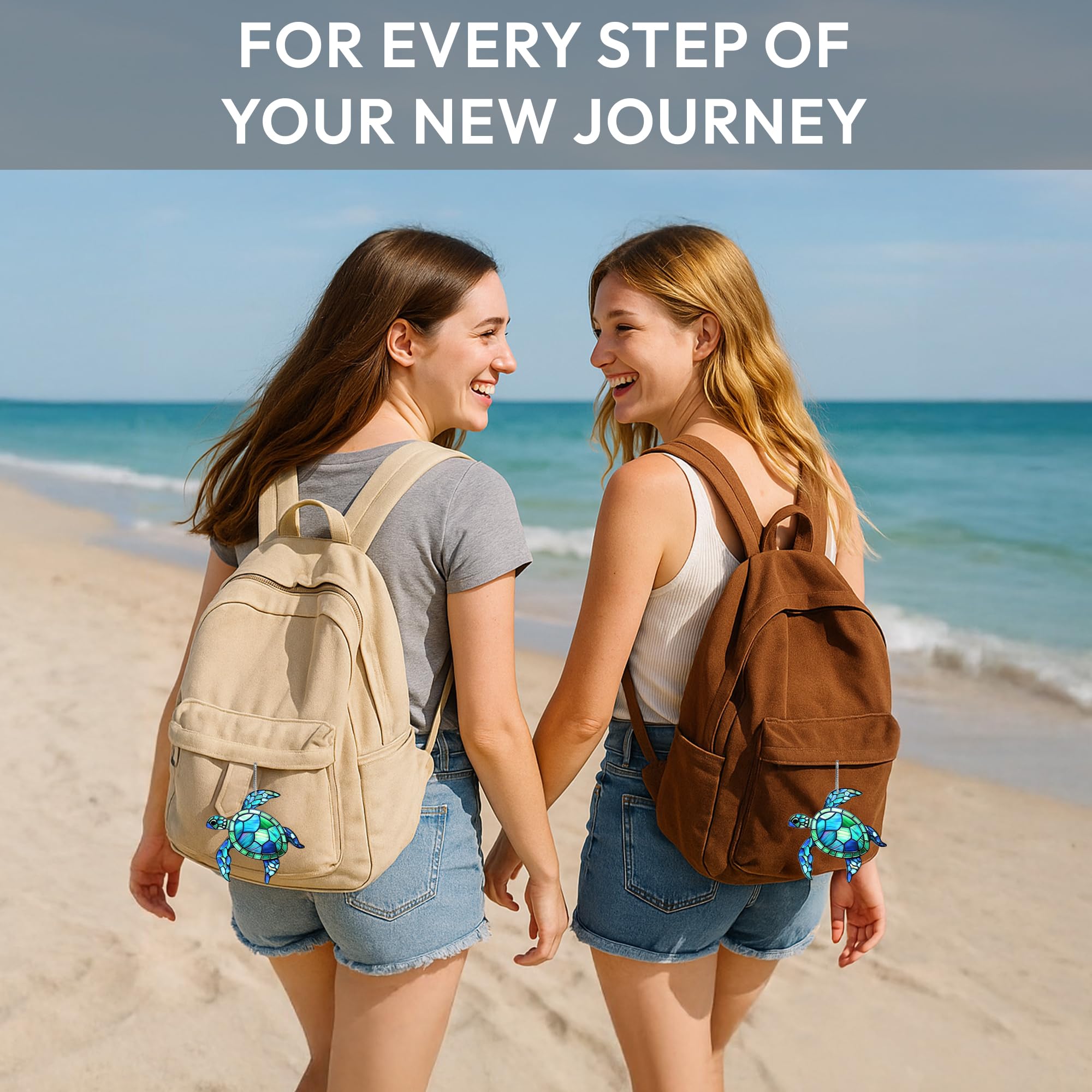 White Elephant friendship gift sea turtle ornament