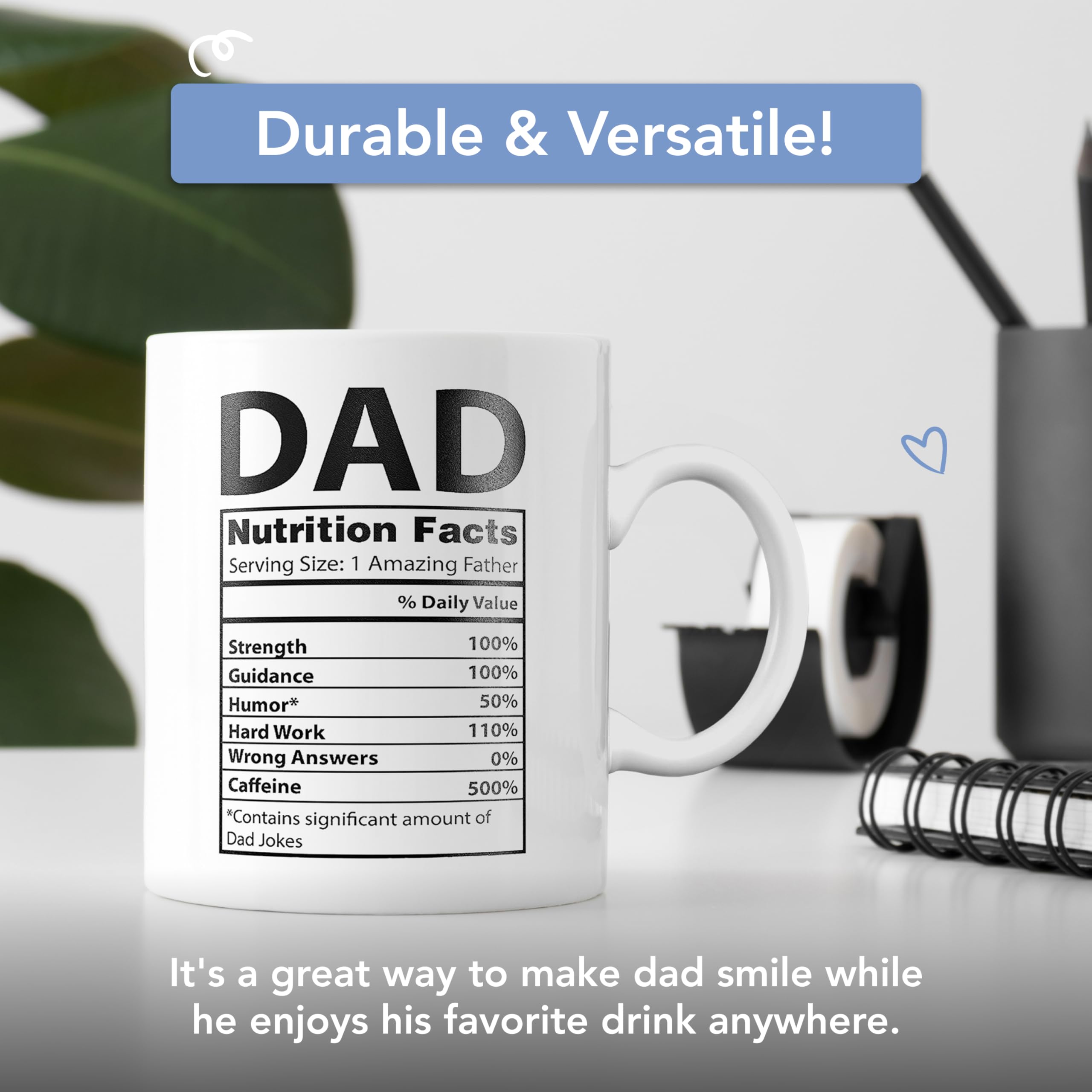 Father's Day gift ceramic mug for dad