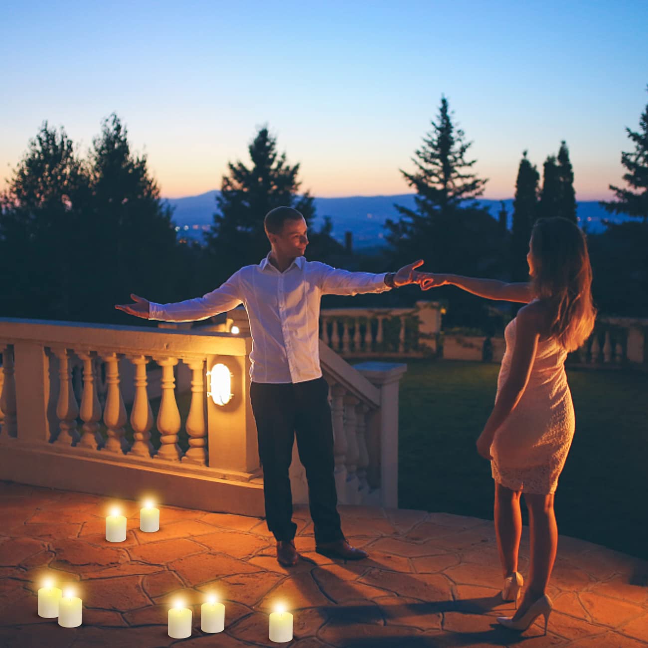 Unscented handpoured pillar candles for weddings and home decoration