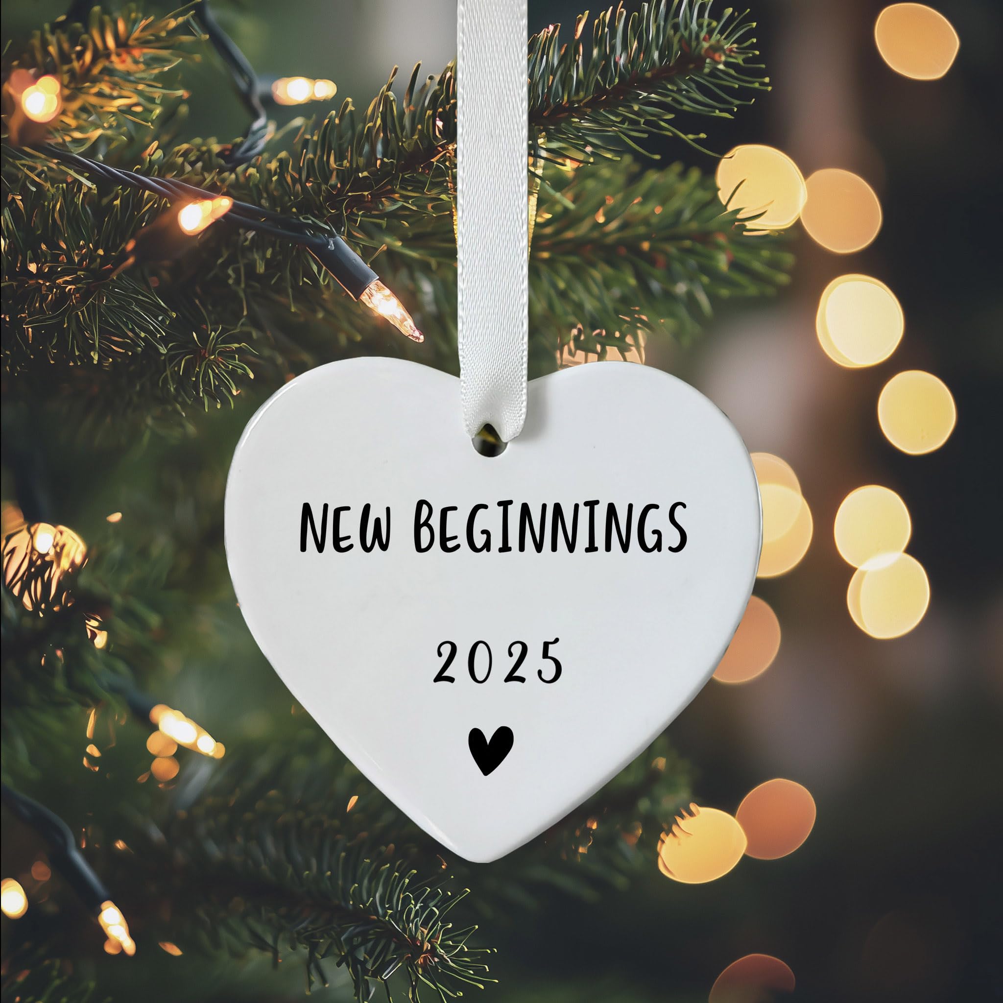 Elegant 3 inch keepsake for fresh starts