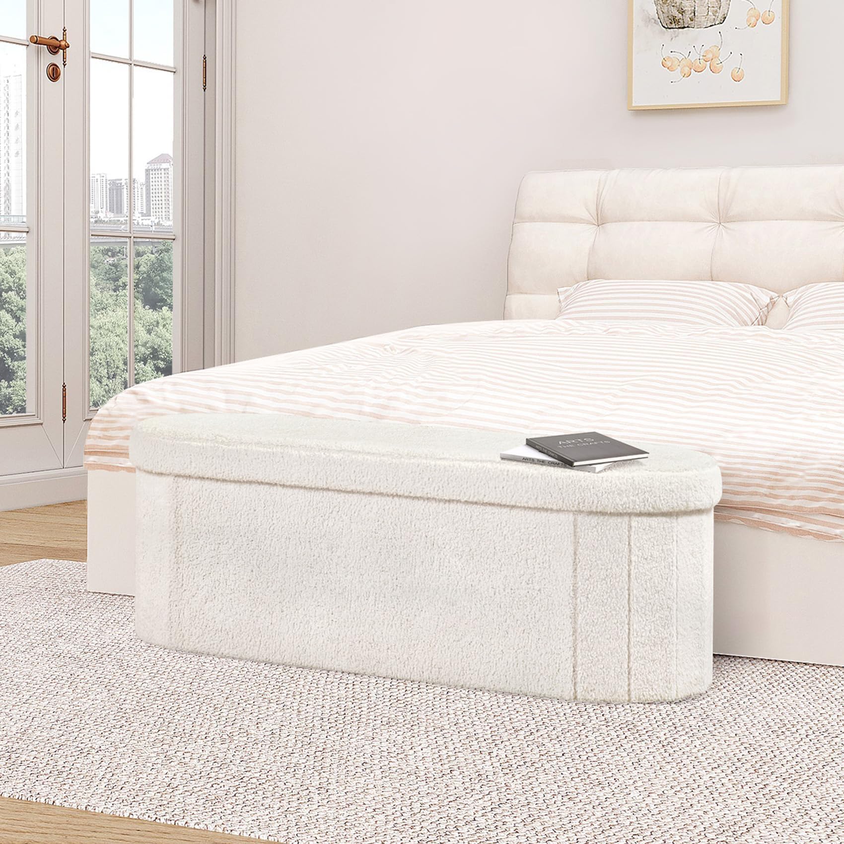 Padded Teddy fabric surface for comfort