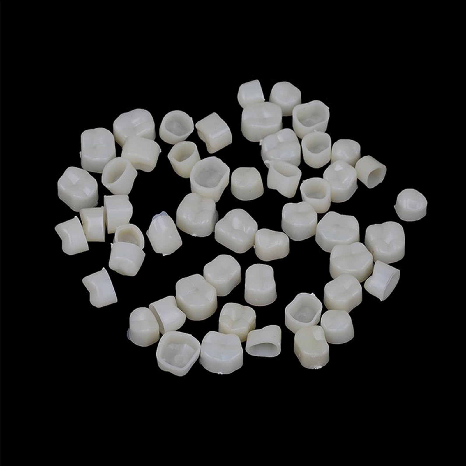 White color fake tooth caps for teaching