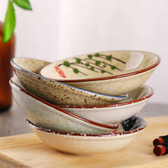 Compact 10x2.5 cm WHJY porcelain dipping bowls stackable
