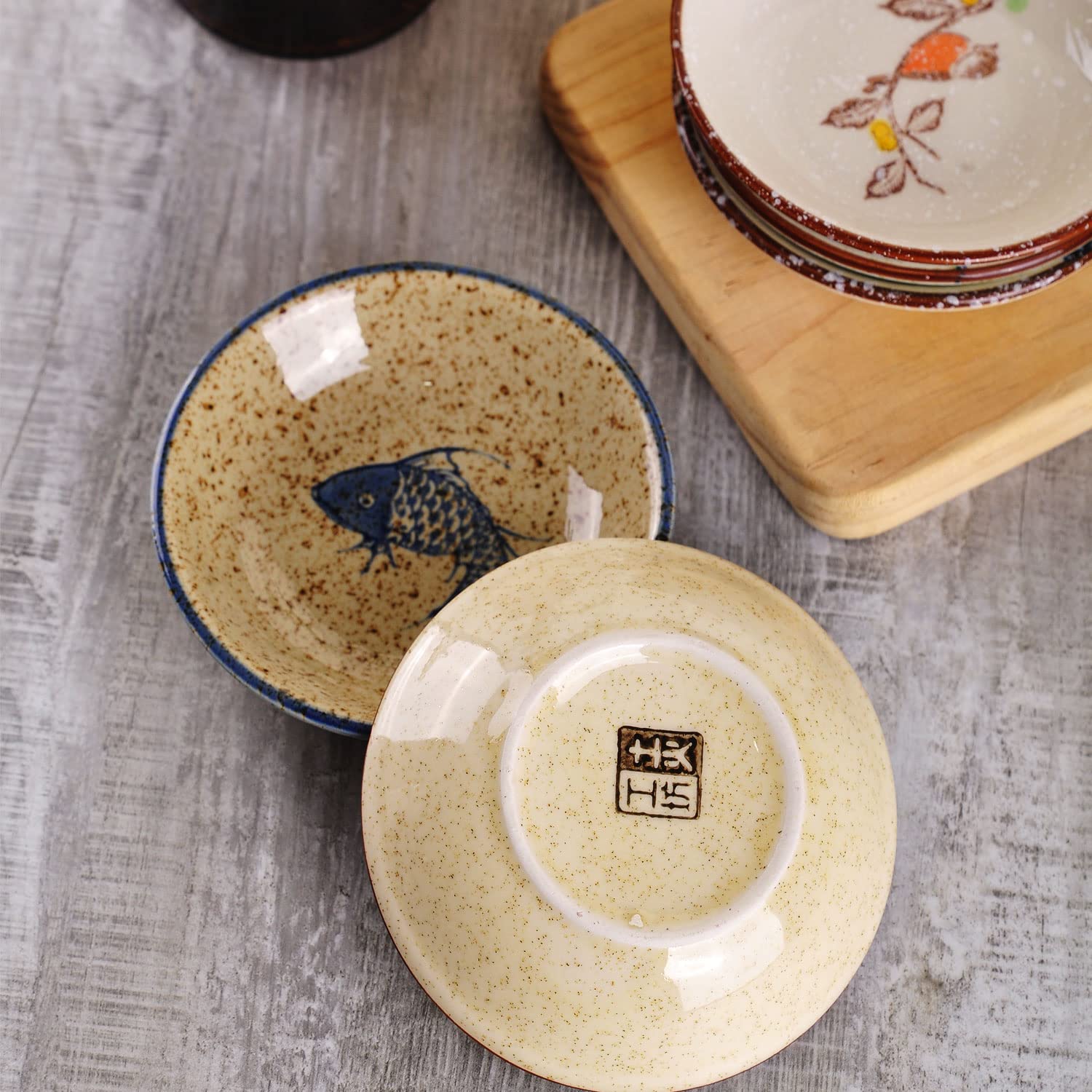 Dishwasher safe WHJY porcelain side dish set for everyday use