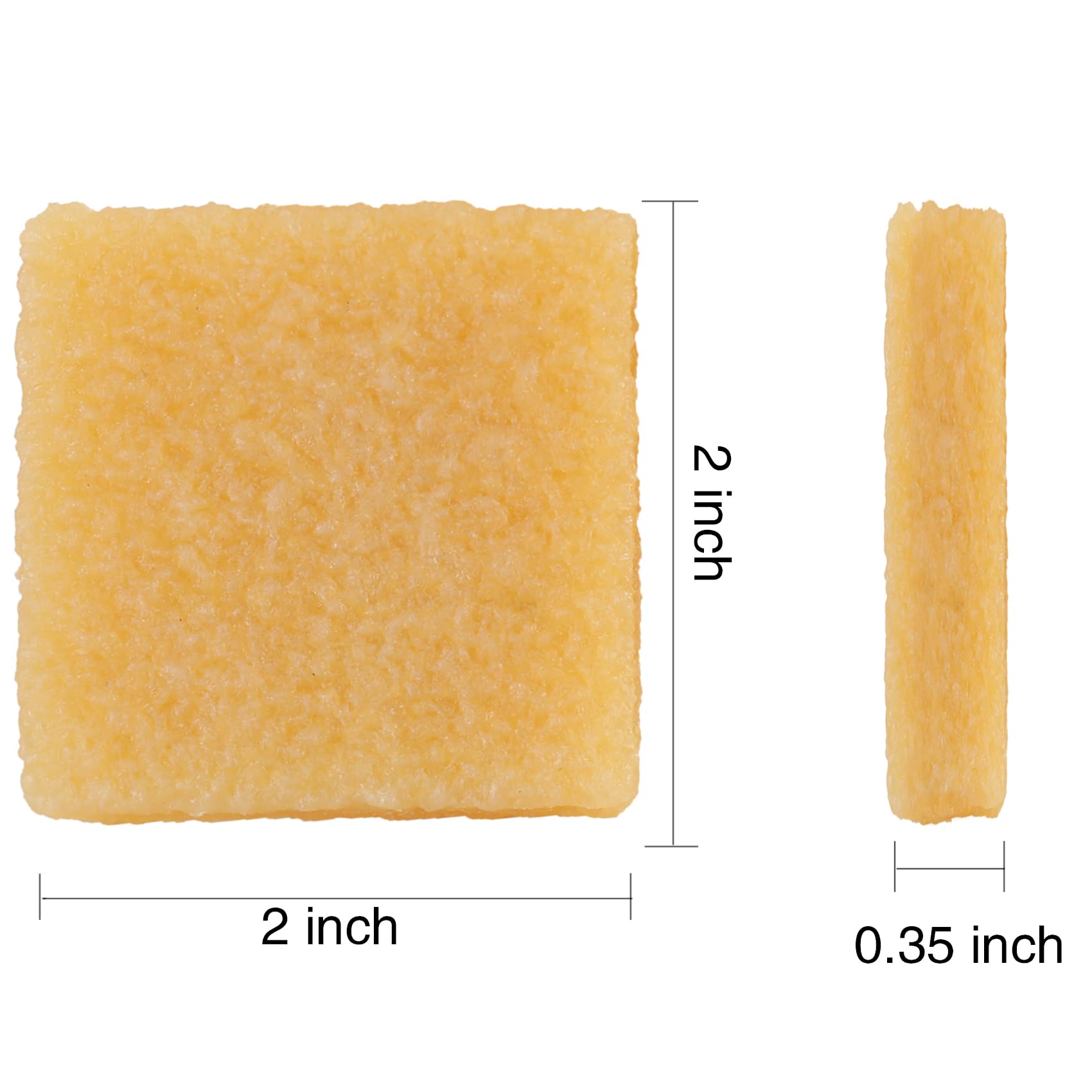 Two piece rubber eraser for adhesive removal in crafts