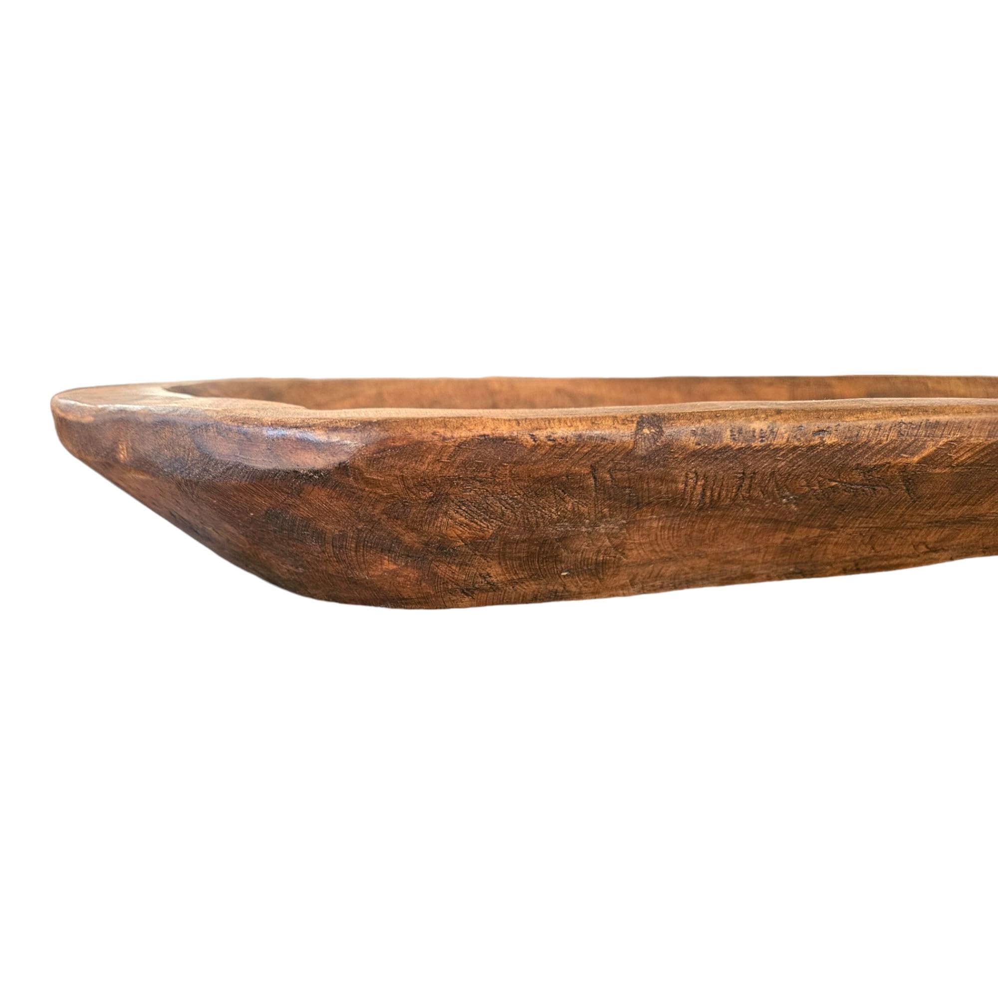 Wide dough bowl 10-12 in wide view
