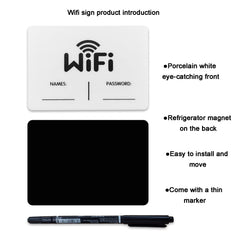 Wifi sign compact size 3.5x5 inch