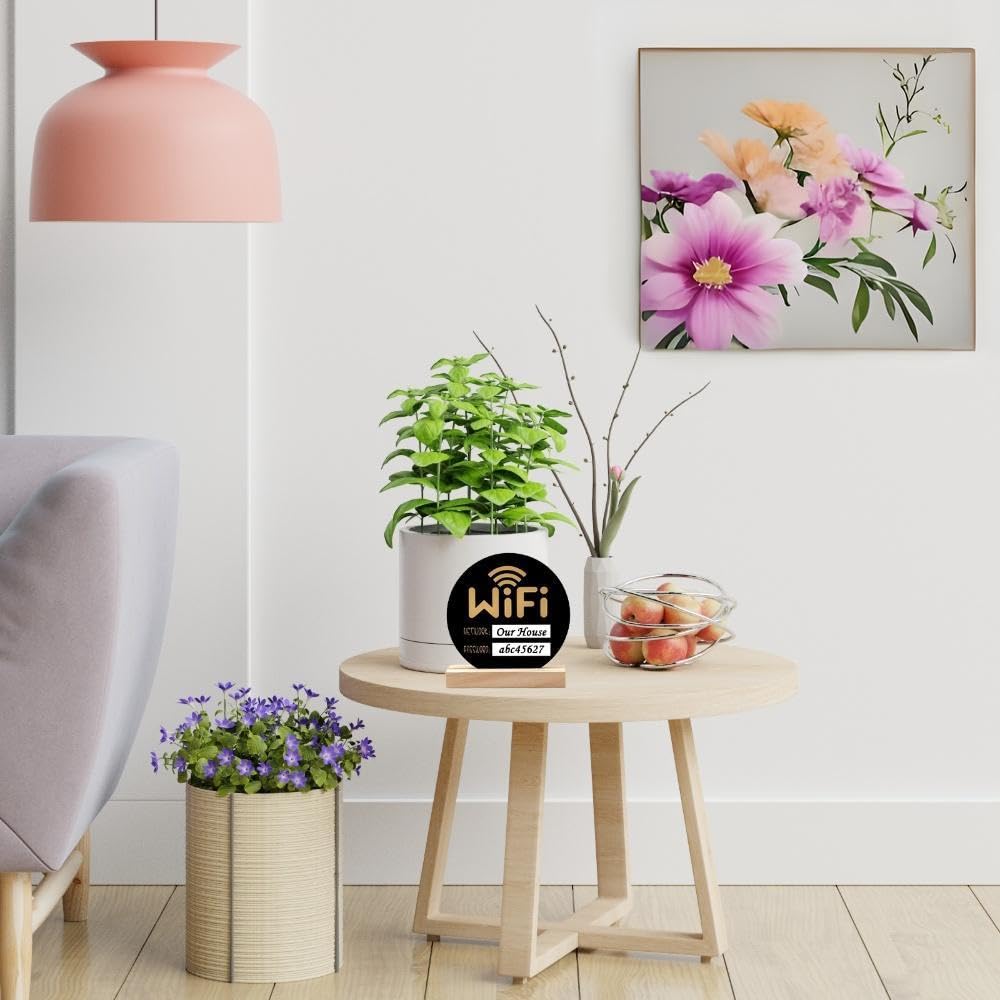 Decorative wifi sign suitable for homes and offices