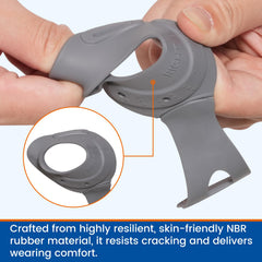 Soft NBR rubber material used in Willcom CMC Thumb Brace
