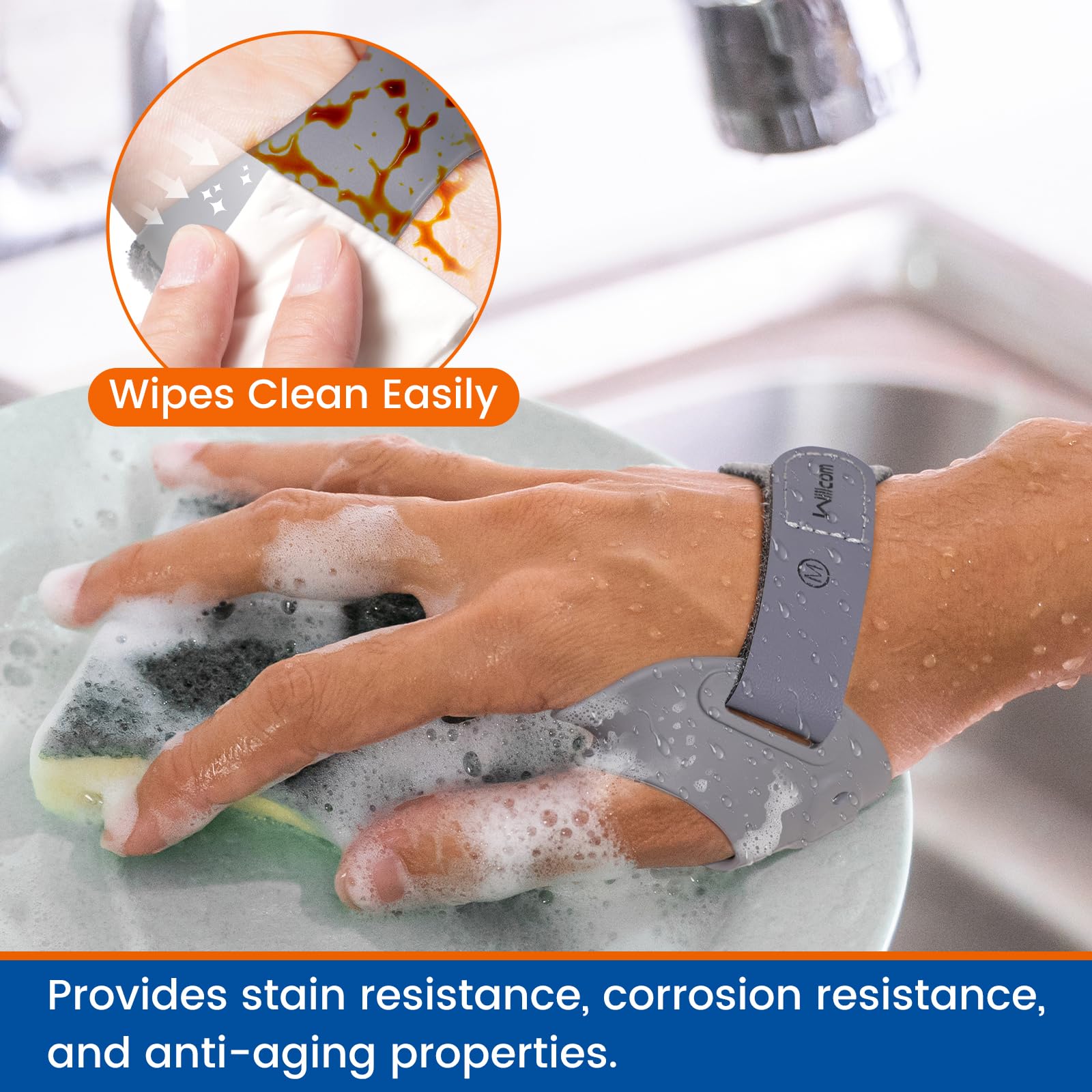 Elastic thumb sleeve included with Willcom CMC Thumb Brace