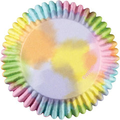Foil lined Wilton Color Baking Cup 36 count Watercolor variety