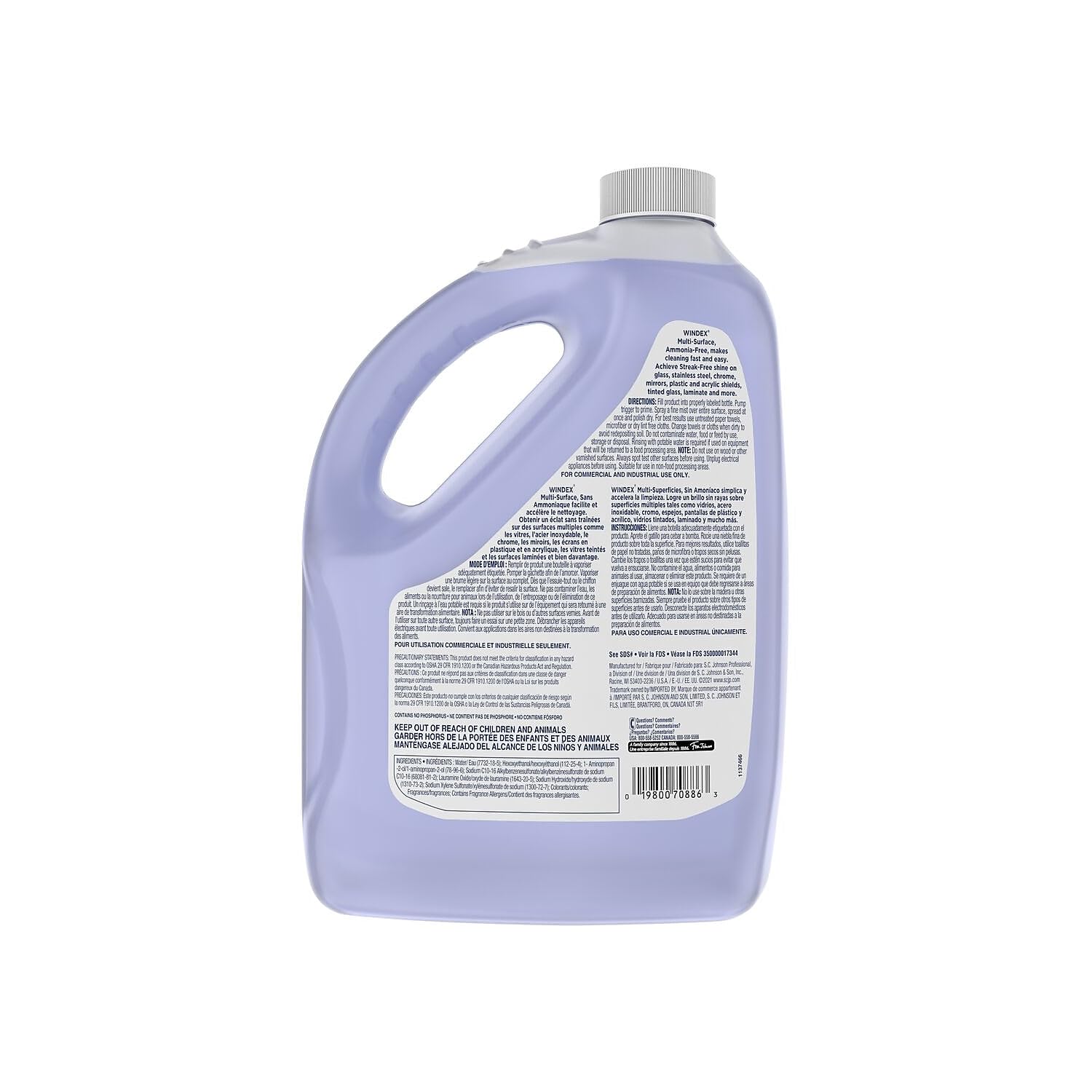 Windex 697262 128 Fl Oz bottle for multi surface use