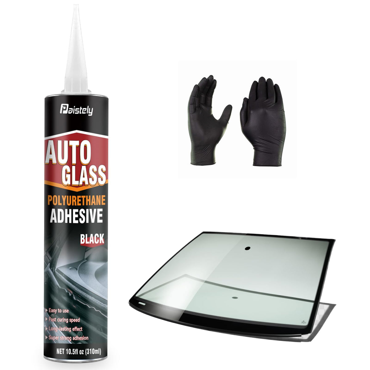 Windshield Sealant Black 310ml bottle for windshield repair