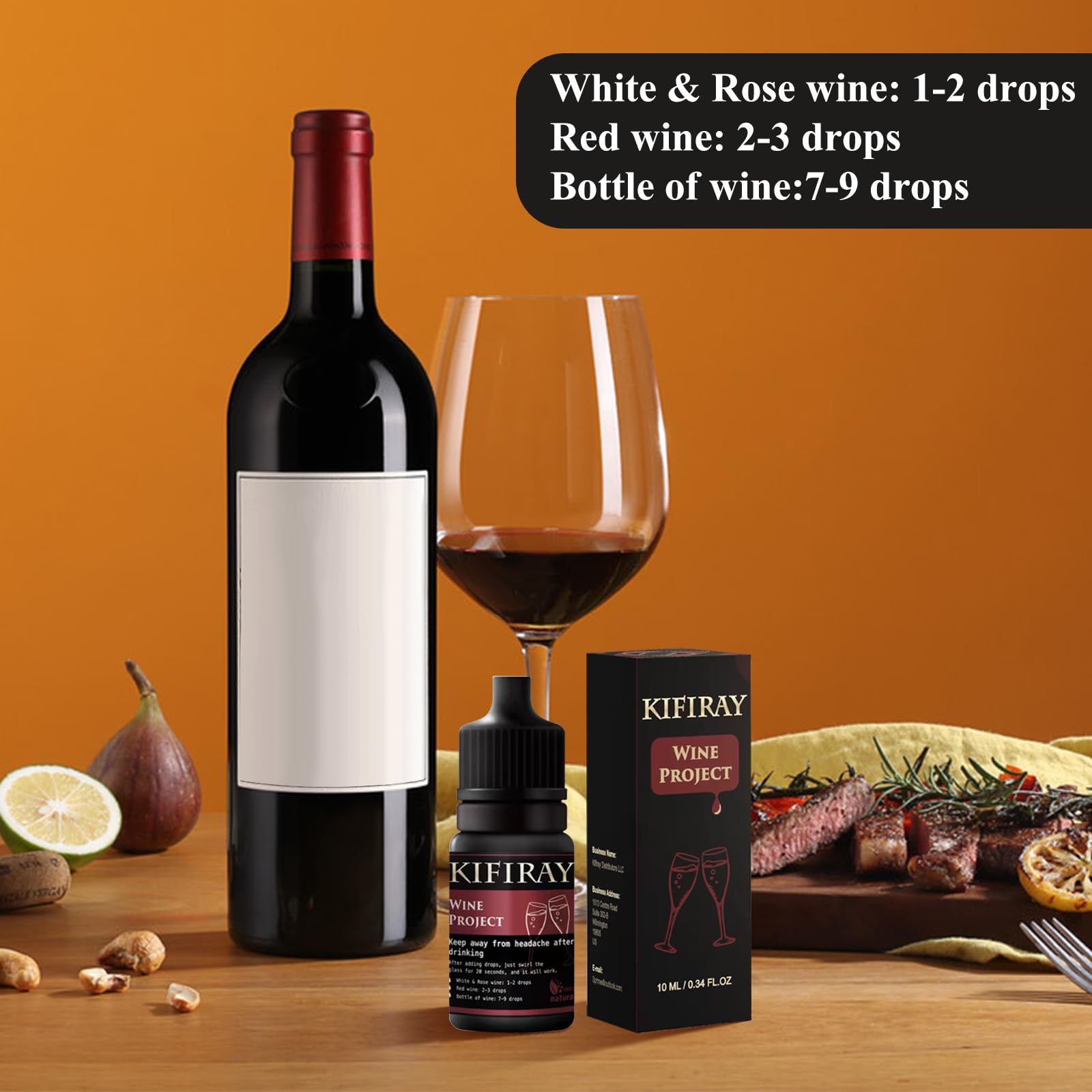 Wine Project Sulfite Filter drops for wine 10ml