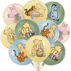 Winnie Balloons baby shower 12inch latex set
