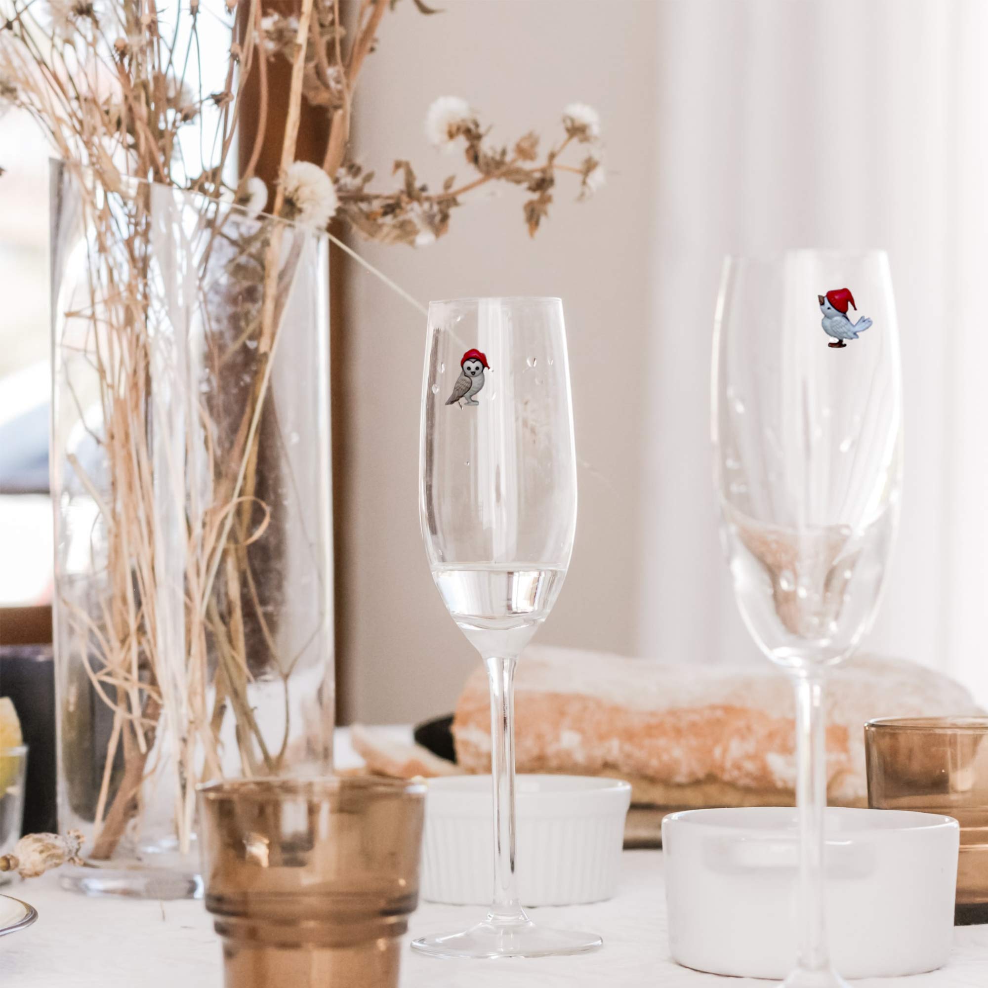 Drink markers for holiday entertaining set of 6 by Simply Charmed