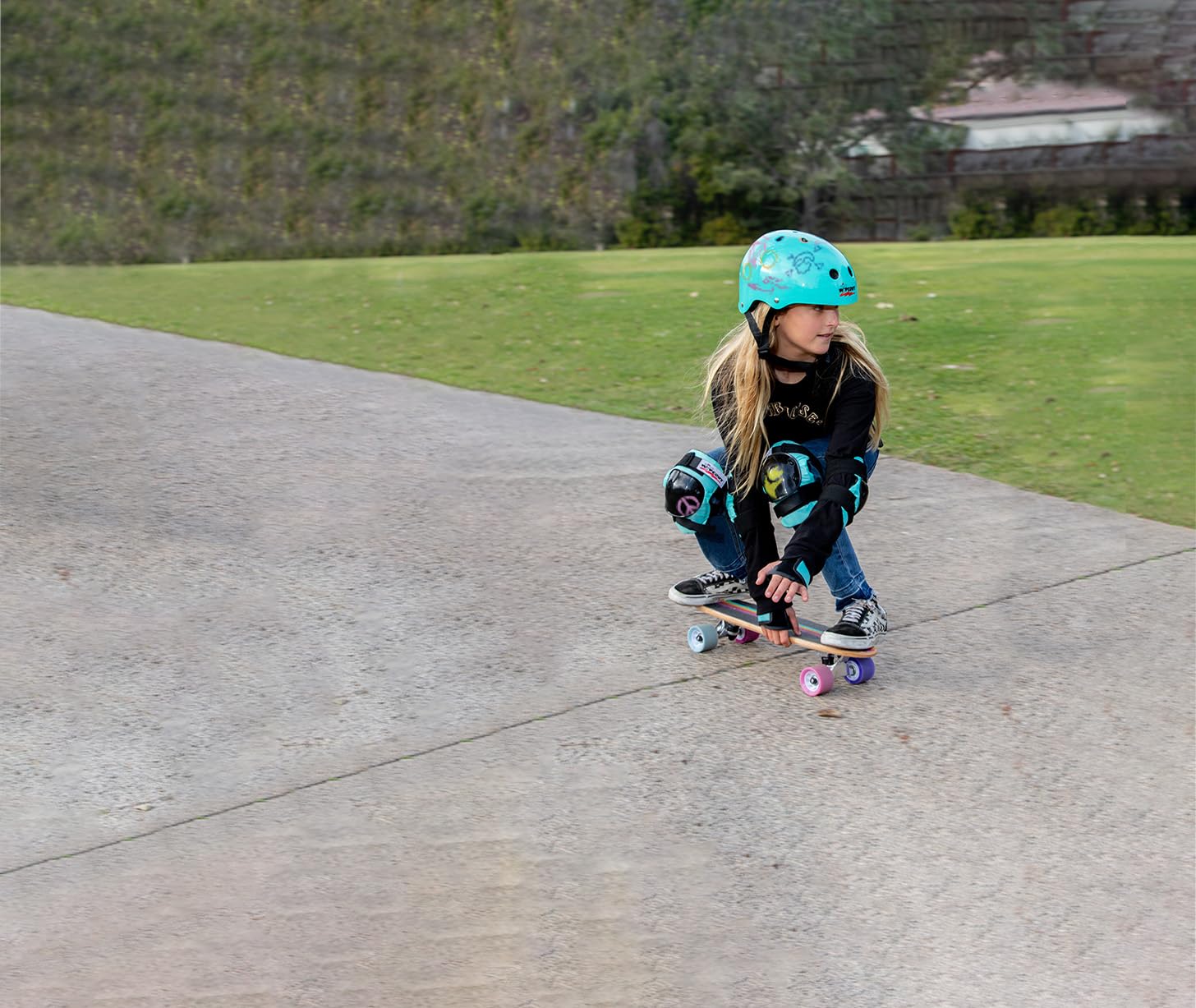 Wipeout ABS hard-shell outer helmet safety