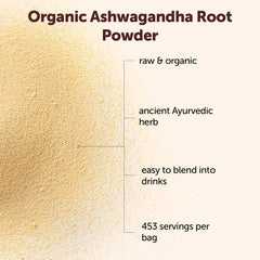 Organic non-GMO Ashwagandha Root Powder cgmp facility