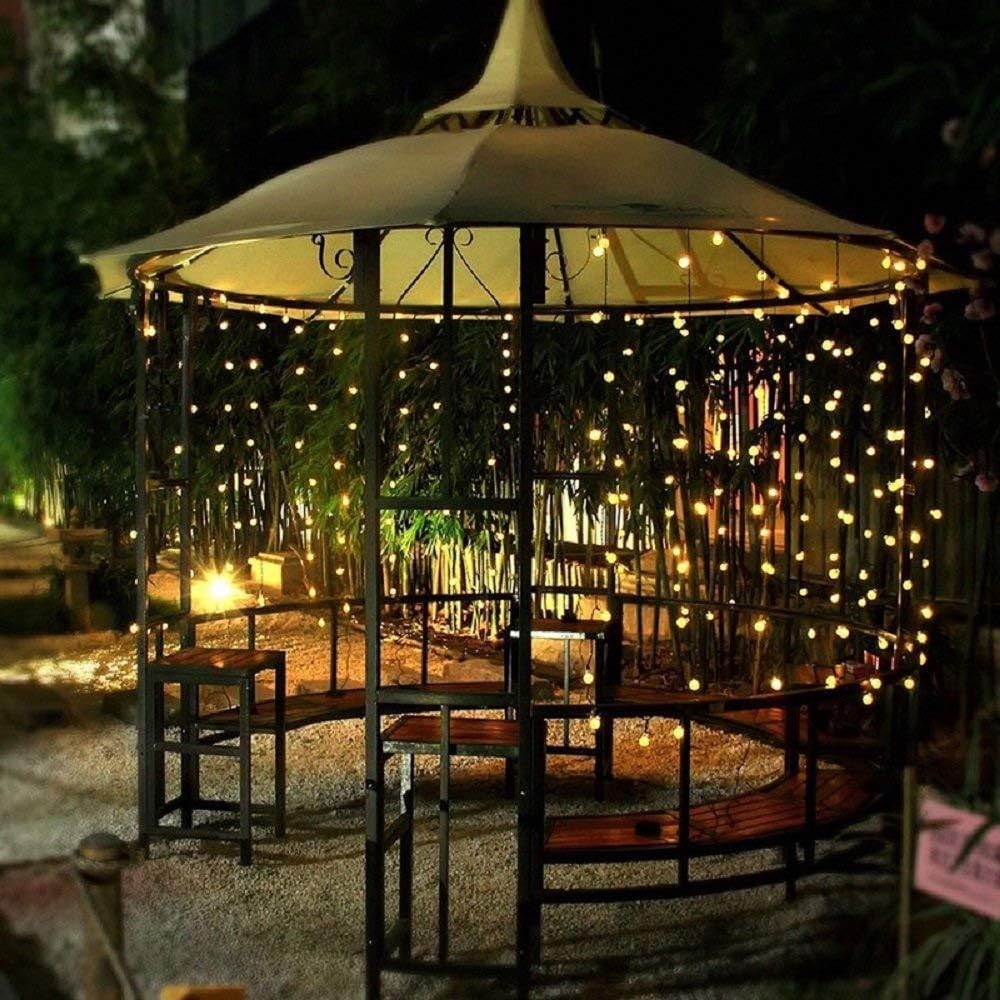 Package includes 1 x 20 LED plug in globe string lights