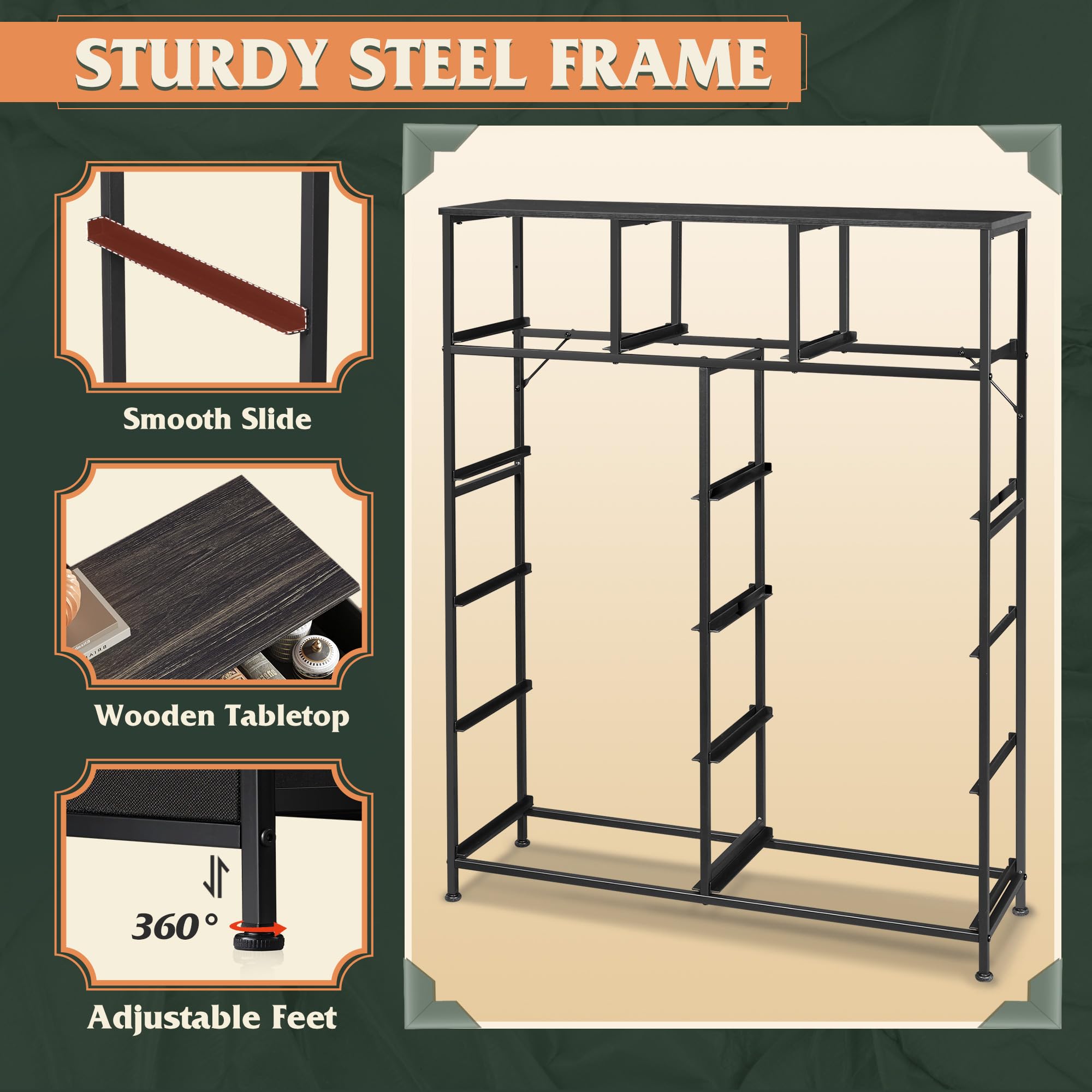 Packaged WLIVE tall dresser with assembly guide included