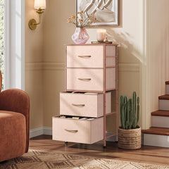Bedroom storage dresser with steel frame by WLIVE