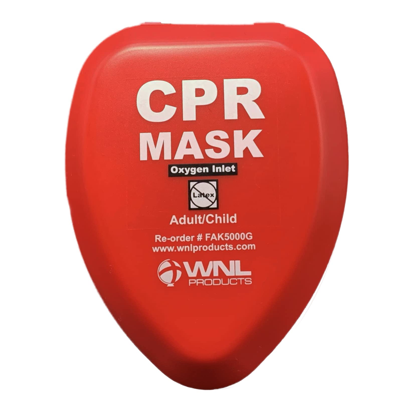 WNL Products CPR Rescue Mask Adult Child in hard case