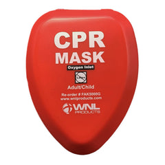 WNL Products CPR Rescue Mask Adult Child in hard case