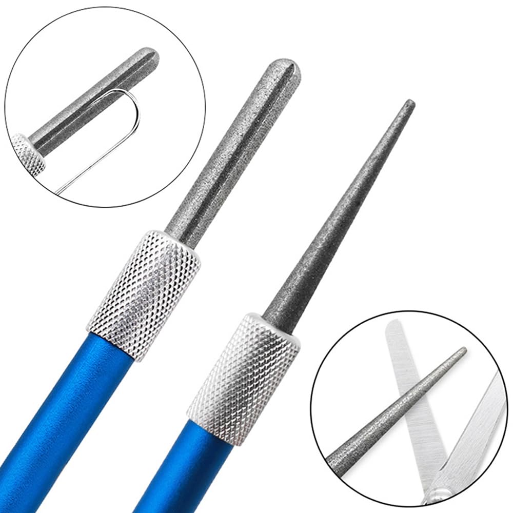 Wolfride knife sharpener 2pcs compact