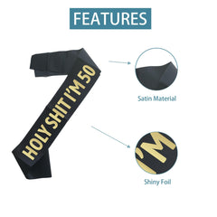 sash for women and men 1 piece package