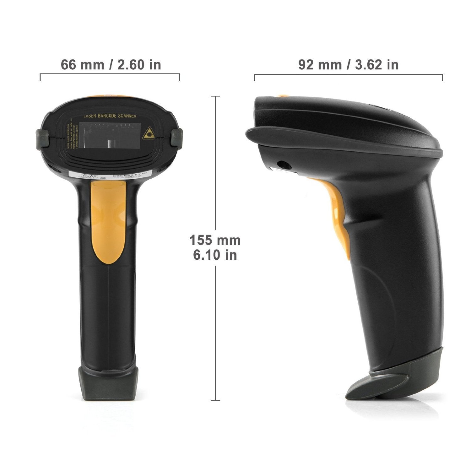 WoneNice 200 scans per second barcode scanner