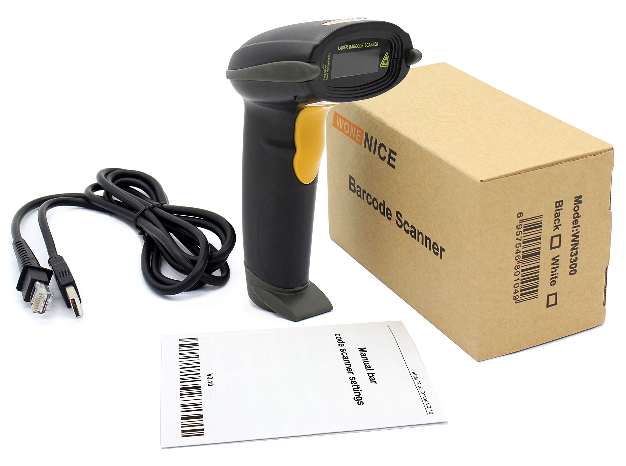 WoneNice FCC CE regulatory approved barcode scanner