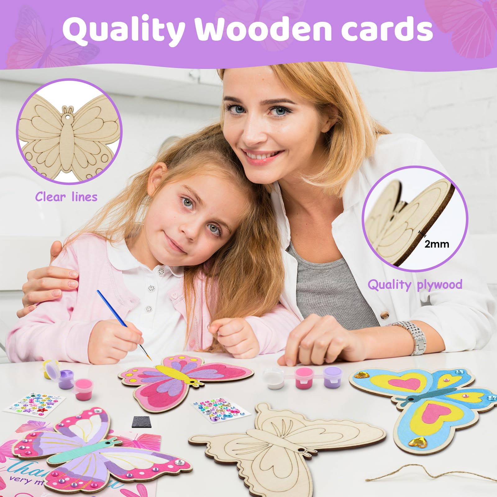 butterfly birthday party supplies kit for kids activities and decor