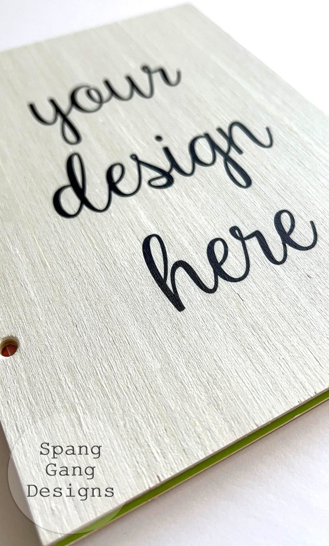 Personalized wedding card holder for keepsakes