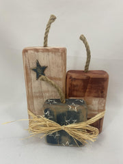White Firecrackers height 8 inches in set