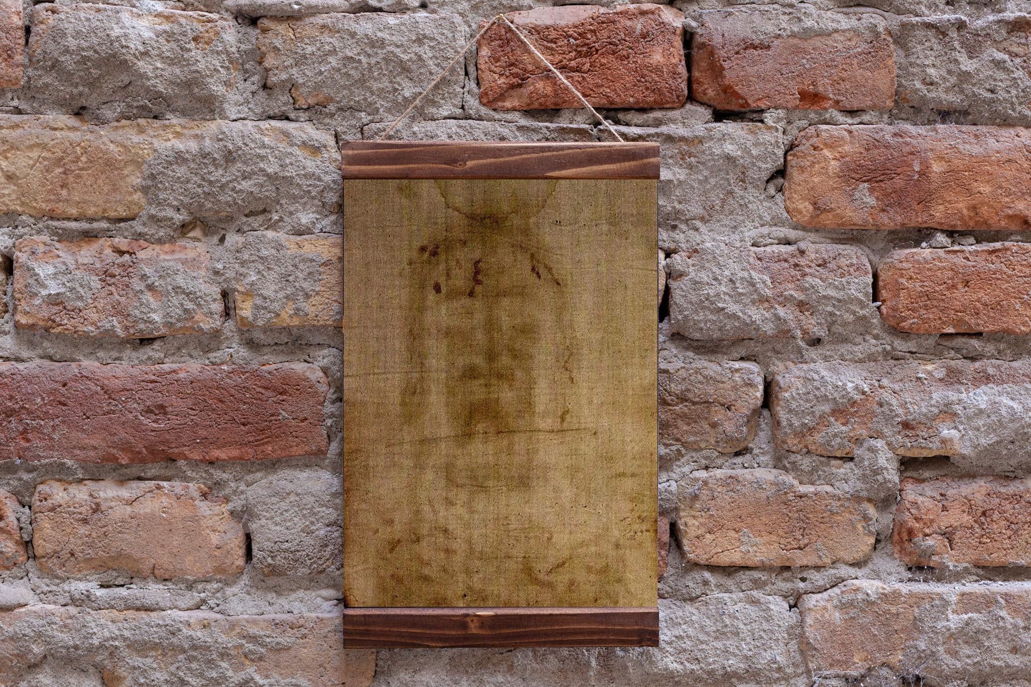 Wood framed canvas print ready to hang