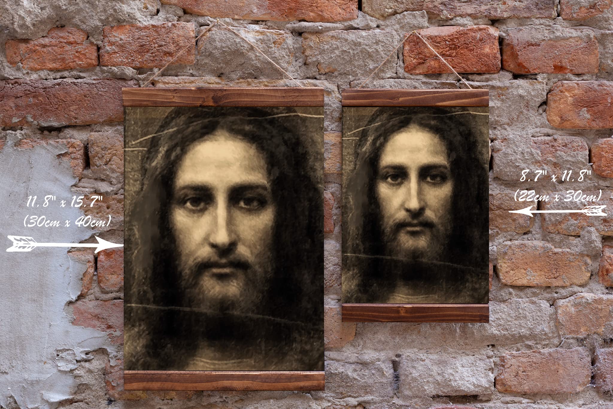 Compact religious wall art for dorm rooms