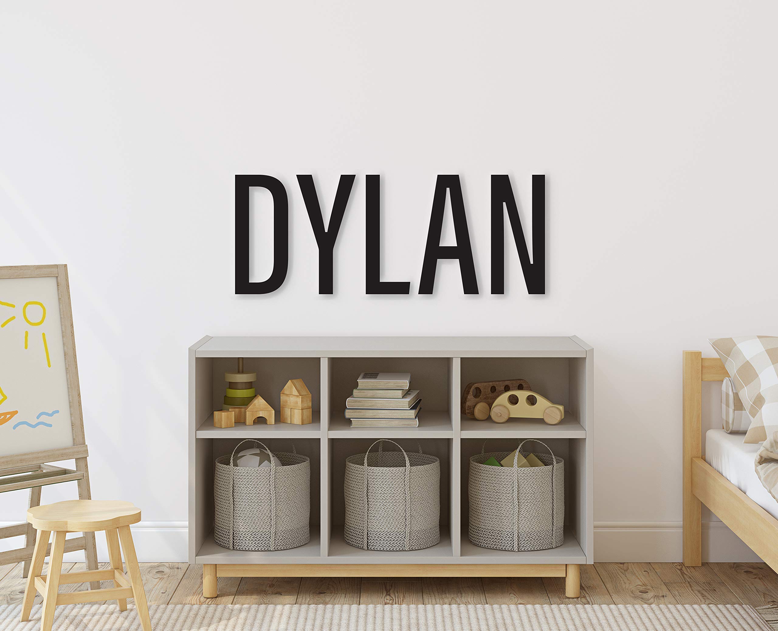 Children's name sign for nursery decor