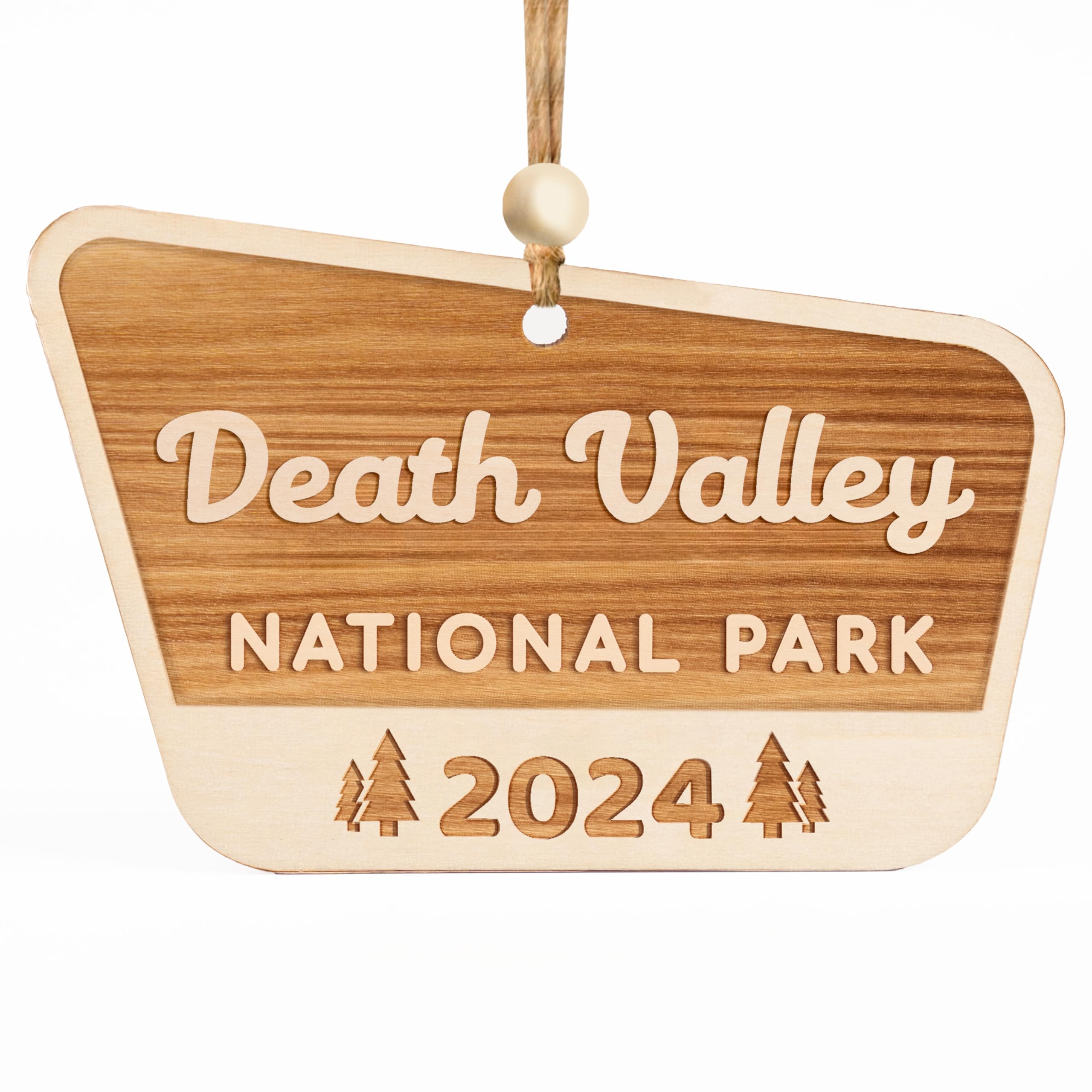 Wood National Park Ornaments Death Valley 2024 keepsake image